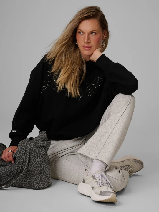 Zdjęcie produktu 4F Bluza dresowa regular z kapturem damska - czarna XS