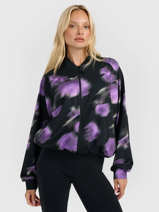 Zdjęcie produktu 4F Bluza dresowa rozpinana bez kaptura damska - czarna S