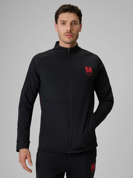Zdjęcie produktu 4F Bluza piłkarska regular szybkoschnąca męska - czarna M