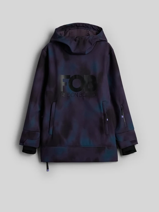 Zdjęcie produktu 4F Bluza snowboardowa z softshellu membrana 5000 damska - multikolor XS