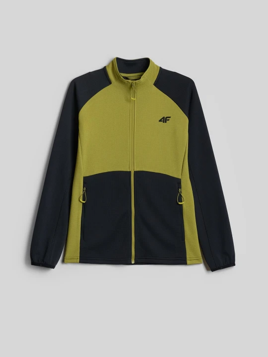 Zdjęcie produktu 4F Bluza trekkingowa slim bez kaptura damska - czarna L