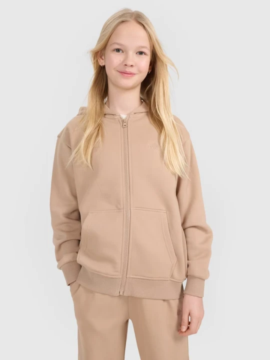 Zdjęcie produktu 4F Bluza w kolorze beżowym rozmiar: 128