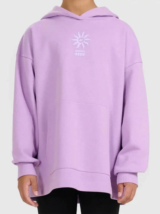 Zdjęcie produktu 4F Bluza w kolorze fioletowym rozmiar: 128
