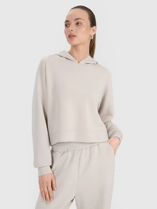 Zdjęcie produktu 4F Bluza w kolorze szarobrązowym rozmiar: L