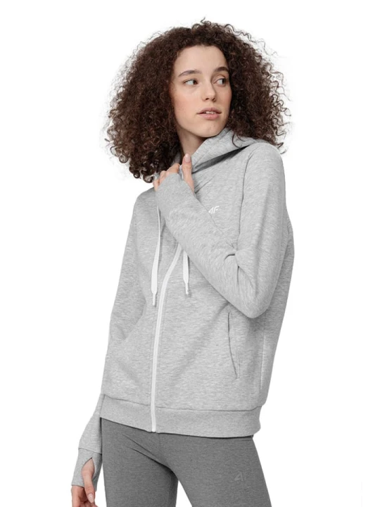 Zdjęcie produktu 4F Bluza w kolorze szarym rozmiar: XS