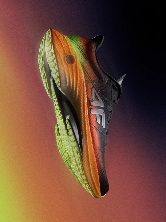 Zdjęcie produktu 4F Buty do biegania Speed Runner męskie - pomarańczowe 40