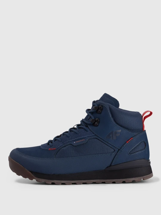 Zdjęcie produktu 4F Buty przejściowe HEX skórzane męskie - granatowe 42