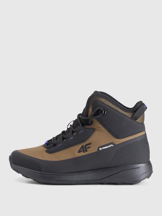 Zdjęcie produktu 4F Buty zimowe śniegowce DCX z ociepliną Primaloft damskie - khaki 38 zielony