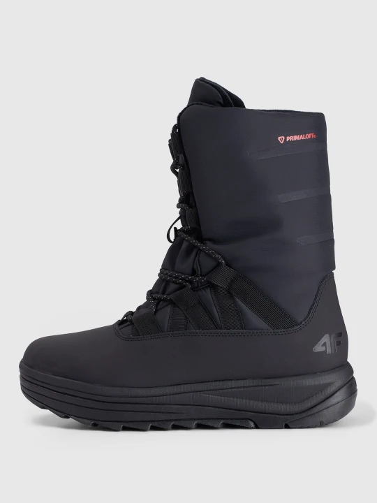 Zdjęcie produktu 4F Buty zimowe śniegowce INUA z ociepliną Primaloft damskie - czarne 41