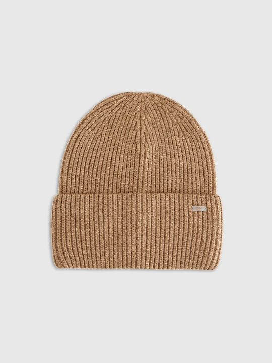 Zdjęcie produktu 4F Czapka beanie damska - brązowy S