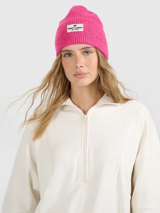 Zdjęcie produktu 4F Czapka beanie damska - różowa M