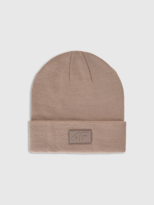 Zdjęcie produktu 4F Czapka beanie dziecięca - beżowa Uniwersalny