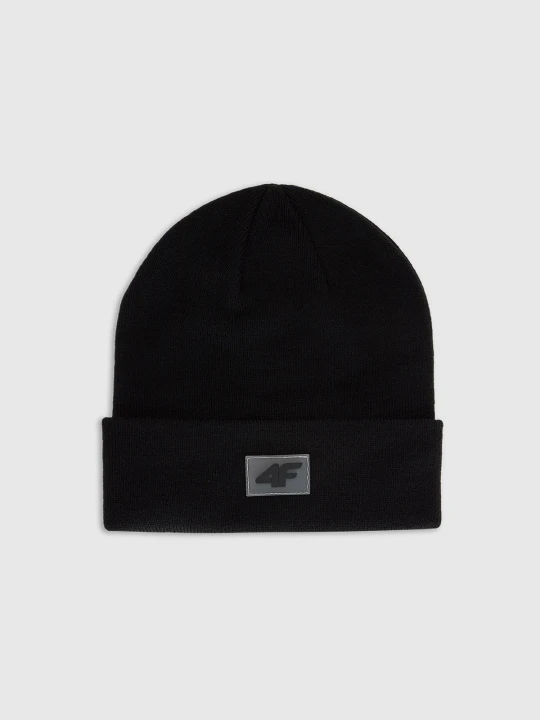 Zdjęcie produktu 4F Czapka beanie dziecięca - czarna Uniwersalny