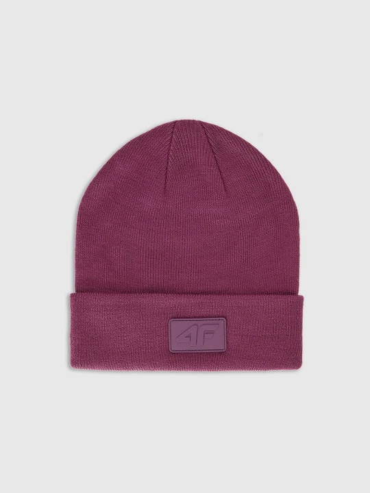Zdjęcie produktu 4F Czapka beanie dziecięca - fioletowa Uniwersalny