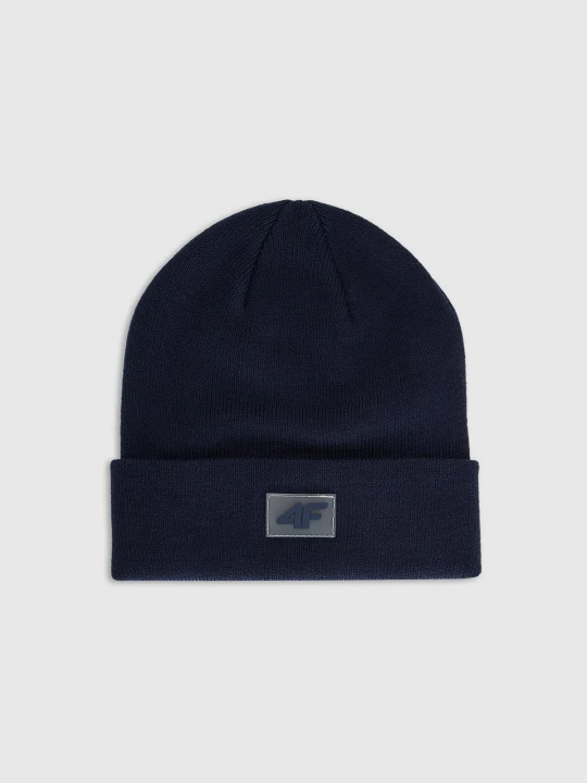 Zdjęcie produktu 4F Czapka beanie dziecięca - granatowa Uniwersalny