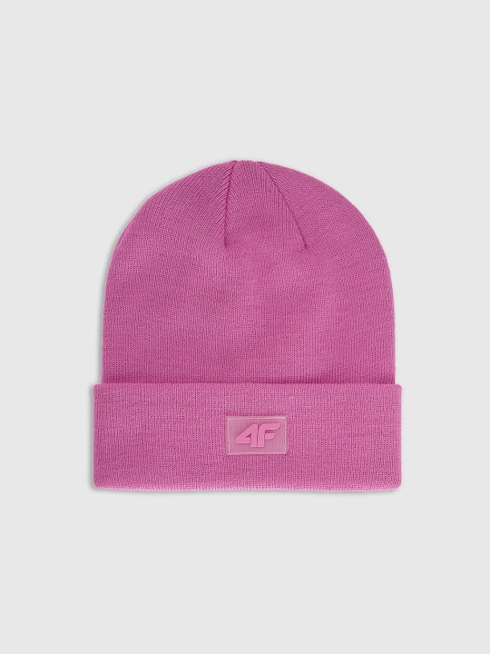 Zdjęcie produktu 4F Czapka beanie dziecięca - różowa Uniwersalny