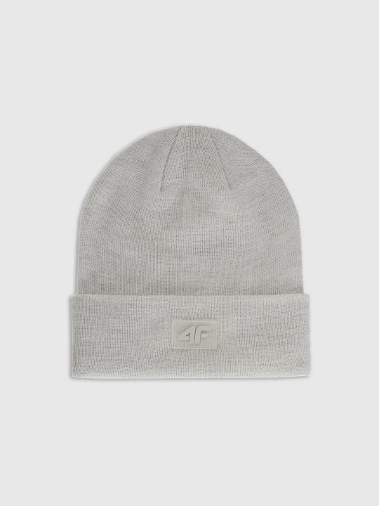 Zdjęcie produktu 4F Czapka beanie dziecięca - szara Uniwersalny