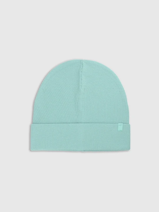 Zdjęcie produktu 4F Czapka beanie dziecięca - turkusowa Uniwersalny Turkusowy