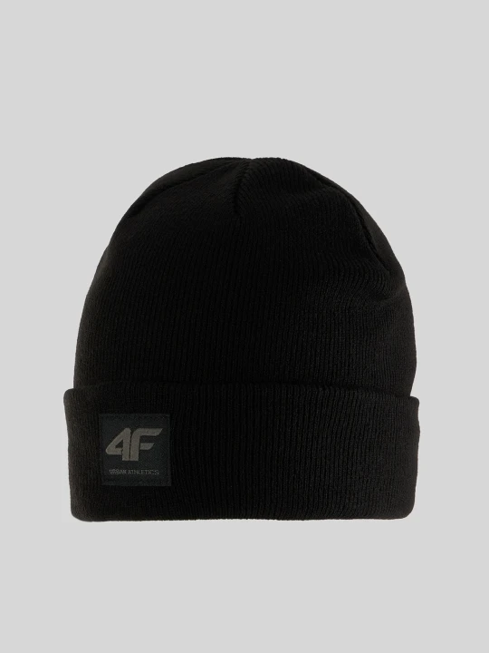 Zdjęcie produktu 4F Czapka beanie męska - czarna Uniwersalny