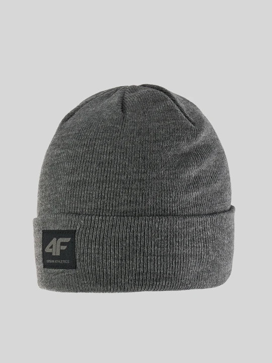 Zdjęcie produktu 4F Czapka beanie męska - szara Uniwersalny