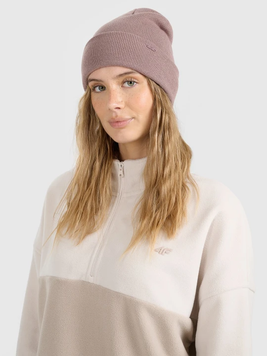Zdjęcie produktu 4F Czapka beanie uniseks - brązowa Uniwersalny