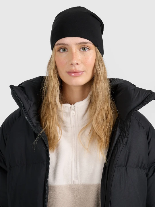 Zdjęcie produktu 4F Czapka beanie uniseks - czarna Uniwersalny