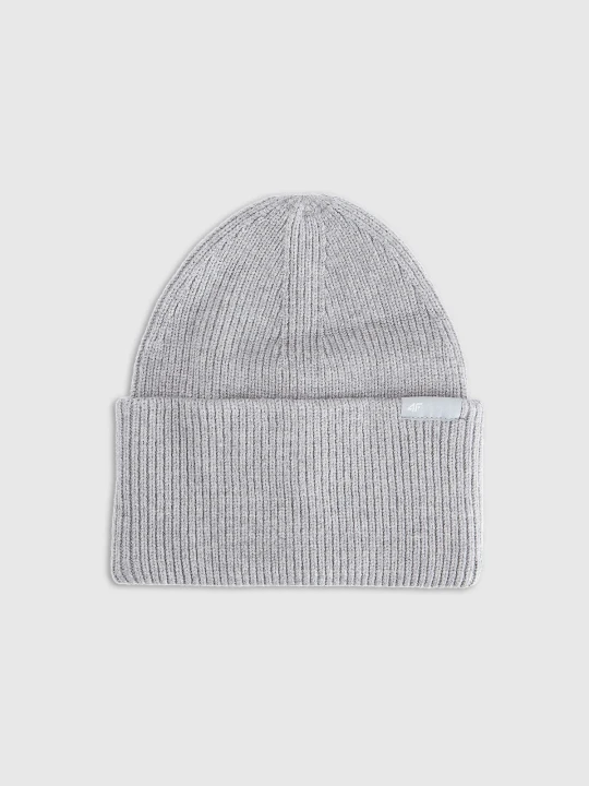 Zdjęcie produktu 4F Czapka beanie uniseks - szara Uniwersalny