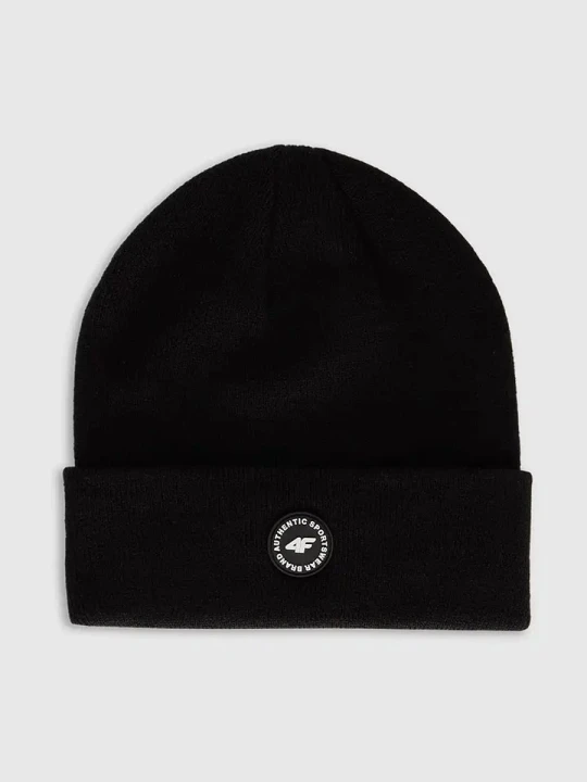 Zdjęcie produktu 4F Czapka beanie w kolorze czarnym rozmiar: onesize