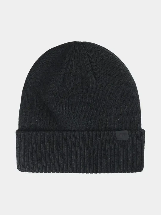 Zdjęcie produktu 4F Czapka beanie w kolorze czarnym rozmiar: onesize