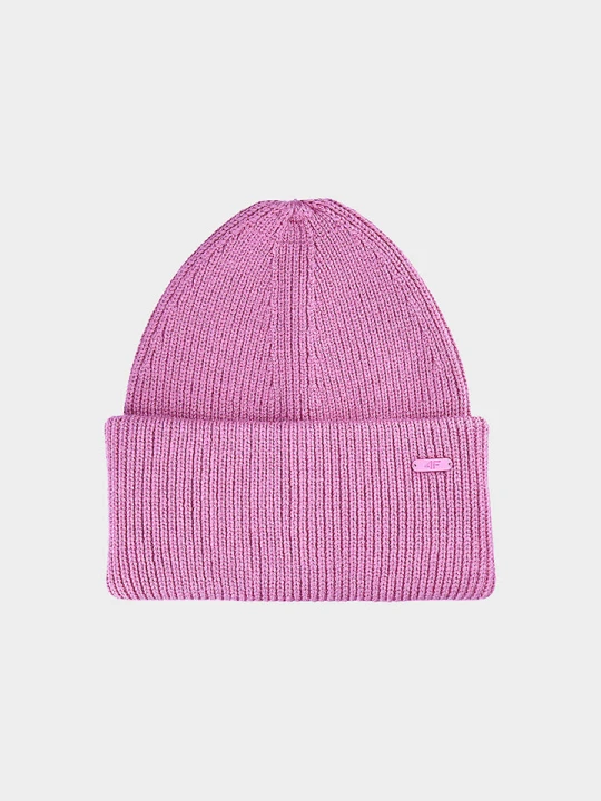 Zdjęcie produktu 4F Czapka beanie w kolorze fioletowym rozmiar: M
