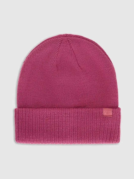 Zdjęcie produktu 4F Czapka beanie w kolorze różowym rozmiar: onesize