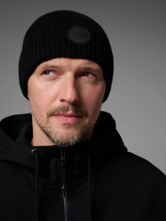 Zdjęcie produktu 4F Czapka beanie wełniana 4F x Robert Lewandowski - czarna L