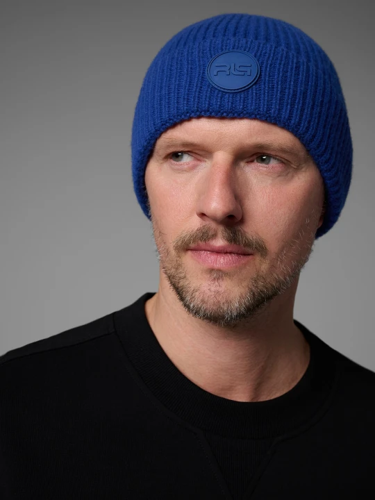 Zdjęcie produktu 4F Czapka beanie wełniana 4F x Robert Lewandowski - granatowa M