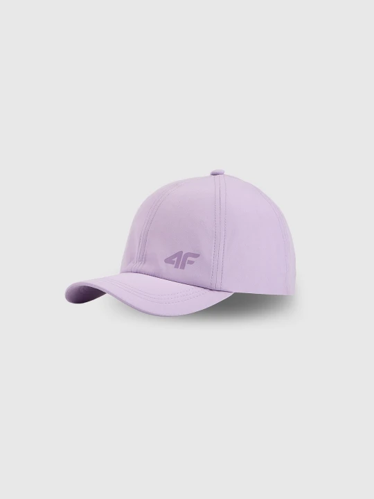 Zdjęcie produktu 4F Czapka z daszkiem snapback dziecięca - fioletowa MT