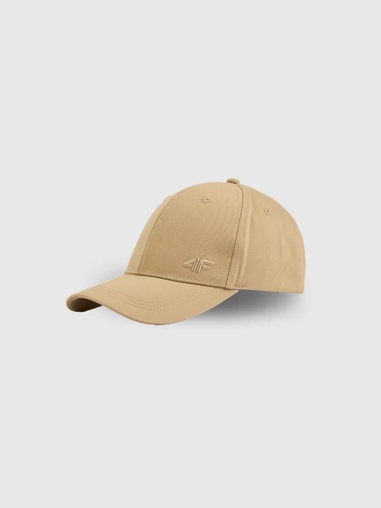 Zdjęcie produktu 4F Czapka z daszkiem snapback uniseks - beżowa XS / S (56cm)