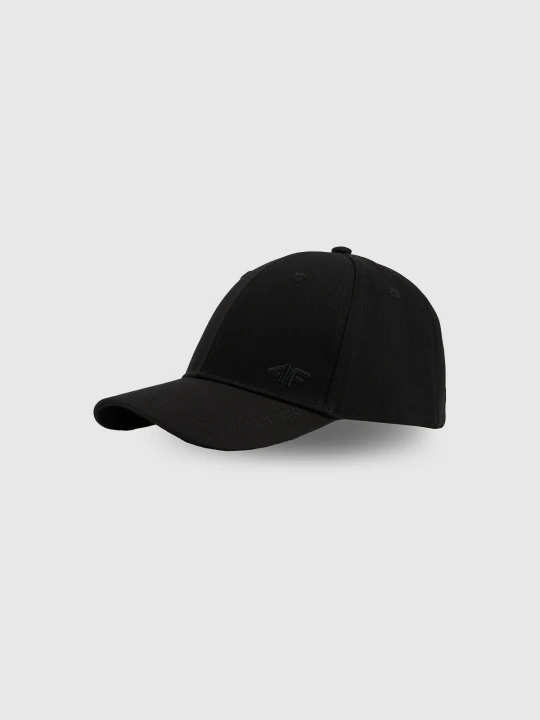 Zdjęcie produktu 4F Czapka z daszkiem snapback uniseks - czarna XS / S (56cm)