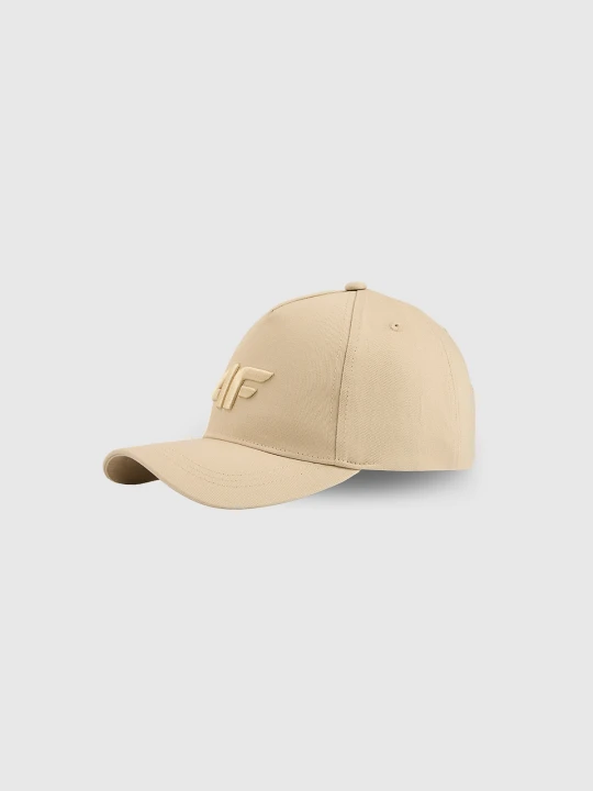 Zdjęcie produktu 4F Czapka z daszkiem strapback damska - beżowa XS/S (56cm)
