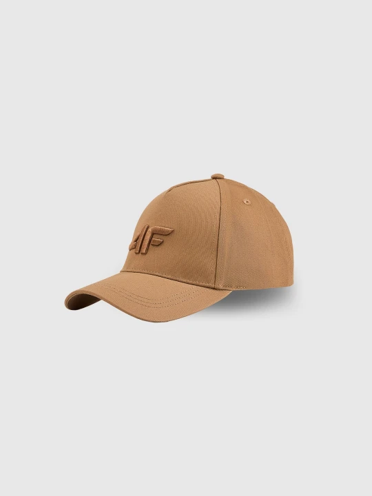 Zdjęcie produktu 4F Czapka z daszkiem strapback damska - brązowa XS / S (56cm)