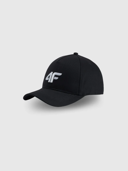Zdjęcie produktu 4F Czapka z daszkiem strapback damska - czarna L/XL