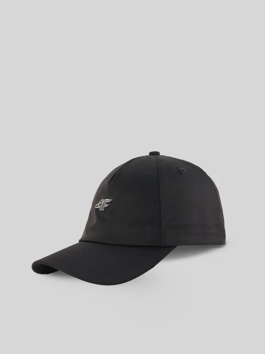 Zdjęcie produktu 4F Czapka z daszkiem strapback damska - czarna S / M (58cm)