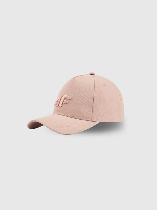 Zdjęcie produktu 4F Czapka z daszkiem strapback damska - różowa S/M (58cm)