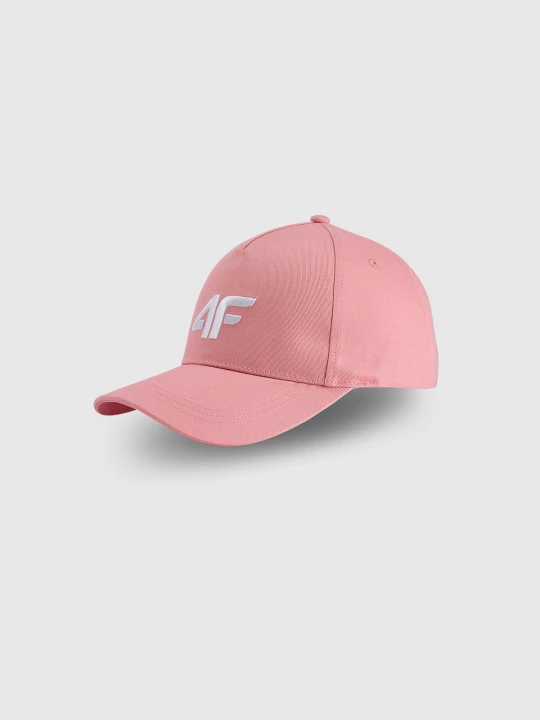 Zdjęcie produktu 4F Czapka z daszkiem strapback damska - różowa S / M