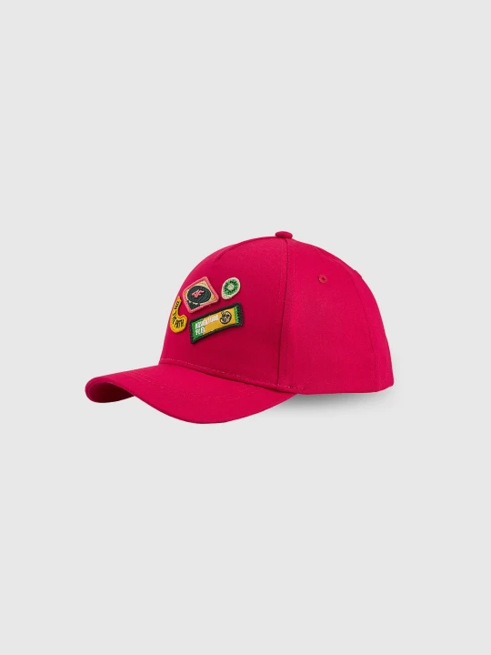 Zdjęcie produktu 4F Czapka z daszkiem strapback dziecięca - różowa MT