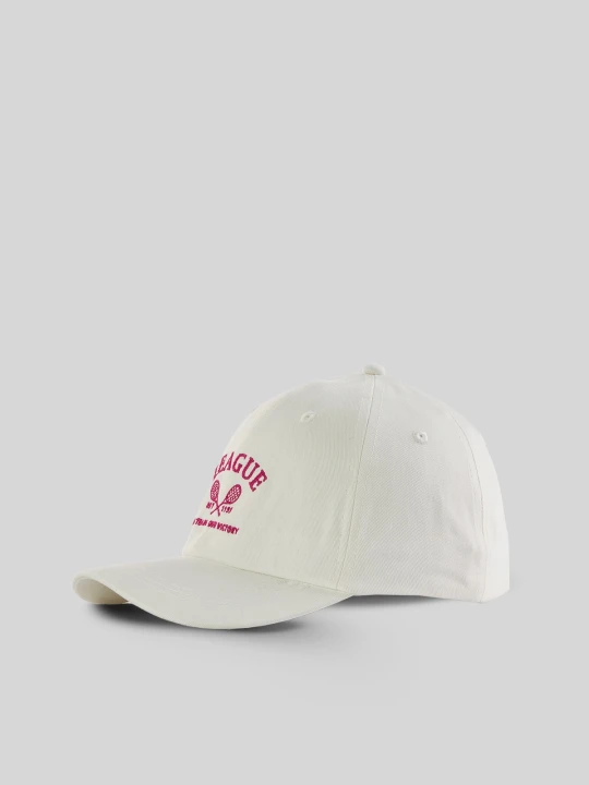 Zdjęcie produktu 4F Czapka z daszkiem strapback dziewczęca - biała Uniwersalny