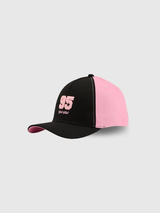 Zdjęcie produktu 4F Czapka z daszkiem strapback dziewczęca - czarna MT