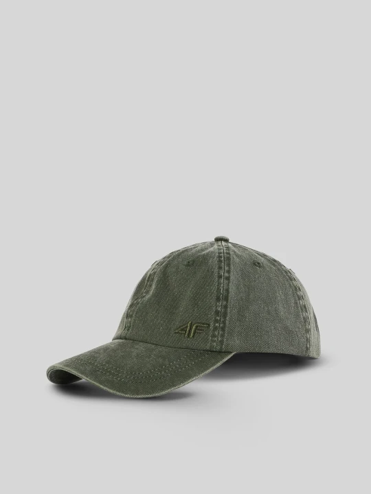 Zdjęcie produktu 4F Czapka z daszkiem strapback męska - khaki S / M (58cm) zielony