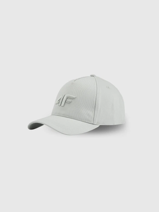 Zdjęcie produktu 4F Czapka z daszkiem strapback męska - kremowa S / M (58cm) Beżowy