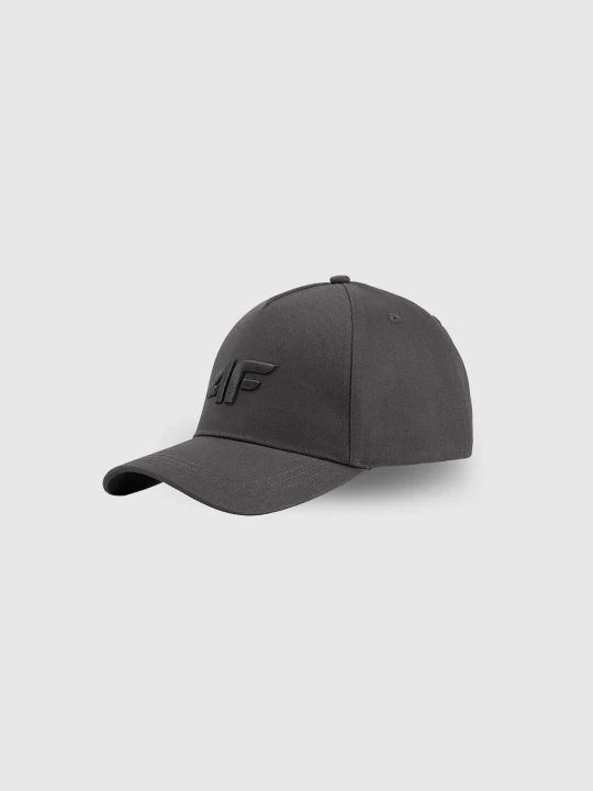 Zdjęcie produktu 4F Czapka z daszkiem strapback męska - szara S / M (58cm)
