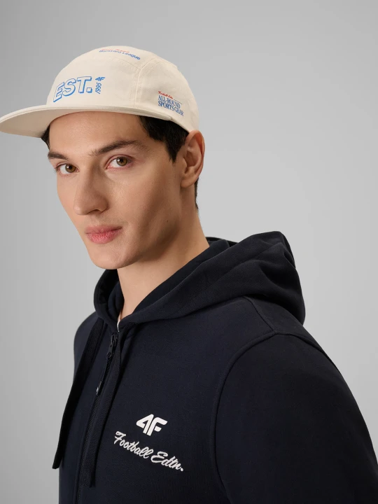 Zdjęcie produktu 4F Czapka z daszkiem strapback męska - beżowa L / XL (60cm)