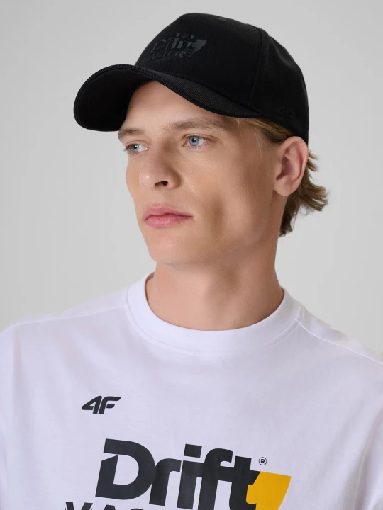 Zdjęcie produktu 4F Czapka z daszkiem strapback uniseks 4F x Drift Masters - czarna S/M